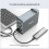 MAIWO 10Gbps Dual Bay 3.5 Polegadas Gabinete de Disco Rígido Externo com 4  Controle Inteligente de Temperatura para HDD de 2,5/3,5 Polegadas 8