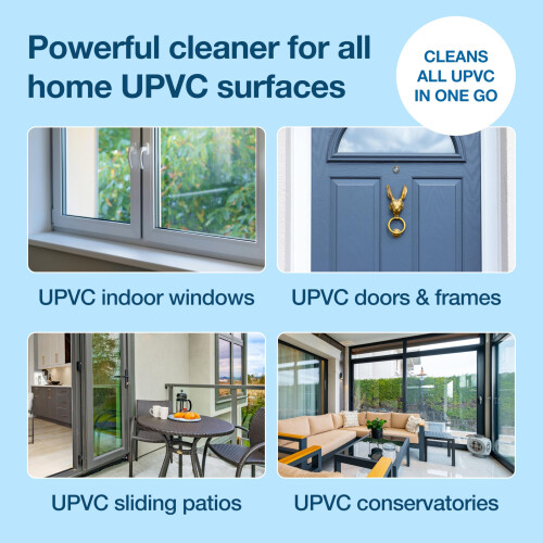 HG HG UPVC Powerful Cleaner, Quick & Easy, Ideal for Doors & Window 2