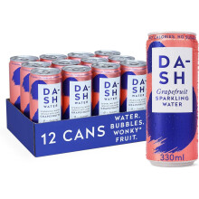DASH Water Grapefruit - 12 x Grapefruit Flavoured Sparkling Water