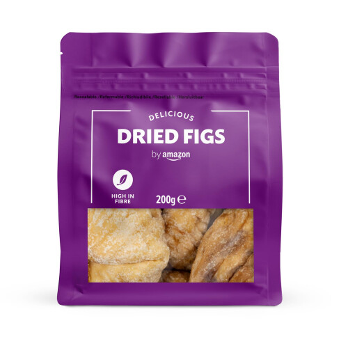 by Amazon Dried Figs, 200 g, Pack of 1