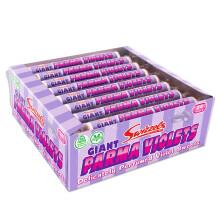 Swizzels Giant Parma Violets Rolls, 24 Pack (24 x 40g), Floral