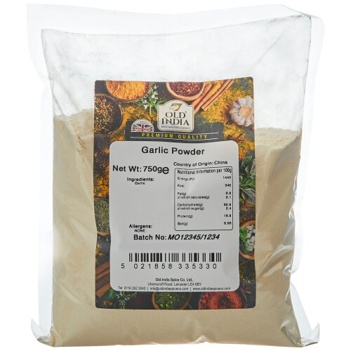 Old India Garlic Powder 750 g 1