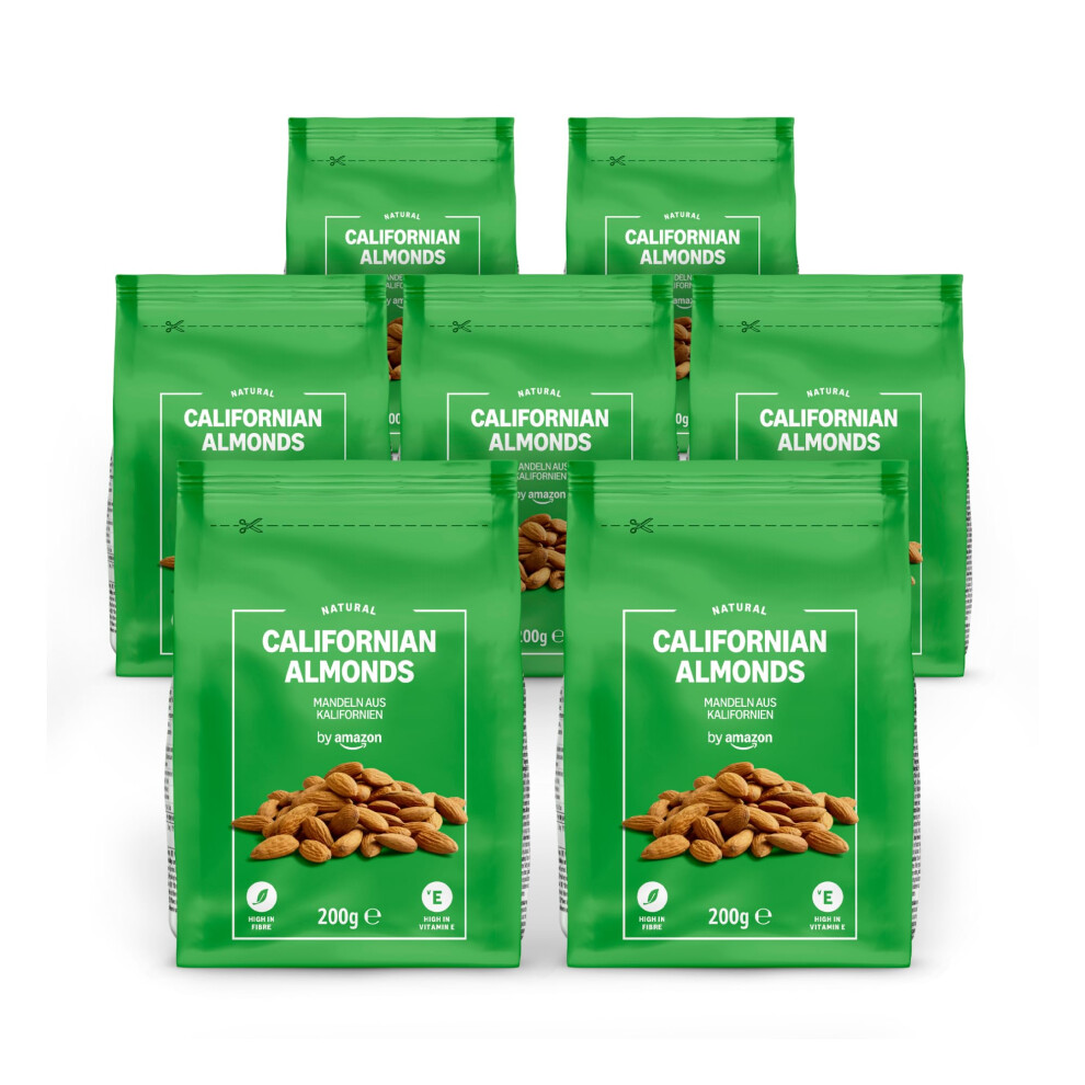 Amazon By Californian Almonds - 200G, Pack Of 7