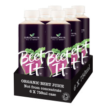 Beet It Organic Beetroot Juice 750ml PET Bottles - Vegan - Picked and Pressed -