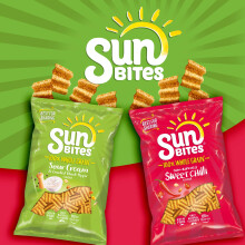 Sunbites Sun Ripened Sweet Chilli Multipack Snacks Crisps 6x25g