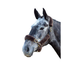 (One Size, Brown) Shires Performance Horses SupaFleece Halter Fleeces (Pack of 9)