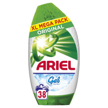 Ariel Washing Liquid Laundry Detergent Gel, 38 Washes, Original