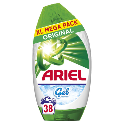 ARIEL Ariel Washing Liquid Laundry Detergent Gel, 38 Washes, Original