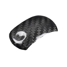 Carbon Fiber Interieur Auto Versnellingsbak Kop Bovenste Cover Decoratieve Sticker voor Mustang 2015-2023