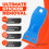 Sticky Stuff Remover 250ml and Scraper Tool Bundle with 10 Plastic blades work as an Adhesive Remover, Glue Remover 4