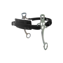 (One Size, Black) Blenheim English Horse Hackamore Bridle