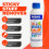 Sticky Stuff Remover 250ml and Scraper Tool Bundle with 10 Plastic blades work as an Adhesive Remover, Glue Remover 2