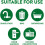 Zoflora Zoflora Midnight Blooms Biodegradeable Wipes, Antibacterial Cleaning 4