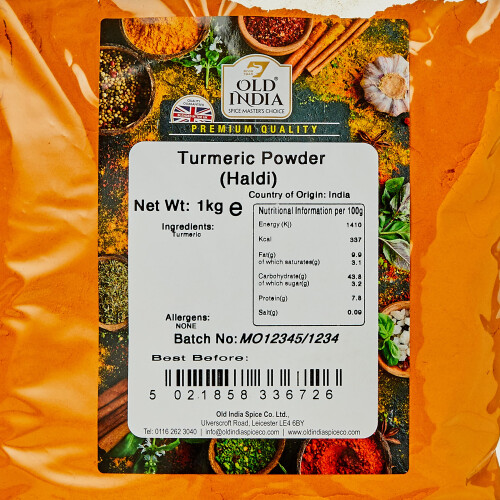Old India Turmeric Powder (Haldi) 1 Kg 2