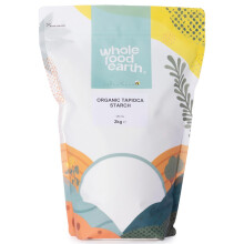 Wholefood Earth Organic Tapioca Starch – 2 kg | GMO Free | Vegan | Certified Org