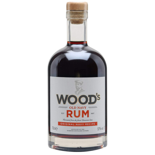 Woods Old Navy Rum, 70 cl