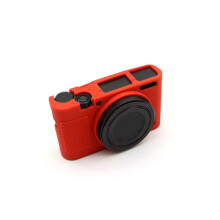 Silicone Protective Case for DCS-RX100 Series M3, M4, M5, M6, M7 - Soft, Scratchproof Camera Skin Cover Red