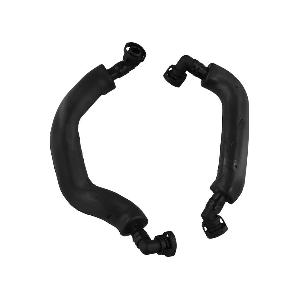 2X L+R Crankcase Breather Hose For E60 545I E63 E64 645Ci E66 735Li 745Li X5 11617547185 11617547186 6033283174599