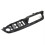 For  X5 E70 X6 E71 E72 LHD Inner Door Handle & Inside Panel Window  Cover Frame 51416975777 , 51416969401 9
