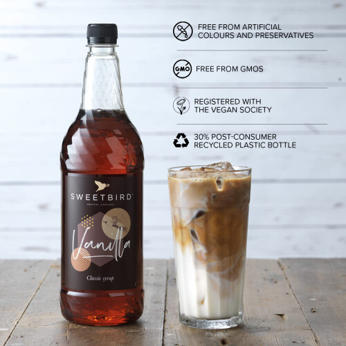 Sweetbird Vanilla Syrup | 1 Litre | FS246 2