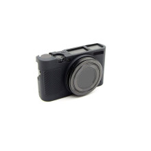Silicone Protective Case for DCS-RX100 Series M3, M4, M5, M6, M7 - Soft, Scratchproof Camera Skin Cover Black