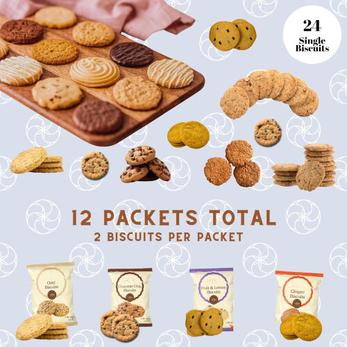 Biscuits Gift Set Biscuit Hamper Including 12 Packs of Two Grandma 1