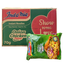 Pack of 10 x 70 g Indomy Instant Noodles with Chicken Flavour
