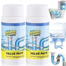2PCS Powerful Sink Foaming Sink and Drain Cleaner,Wild Si/nk and