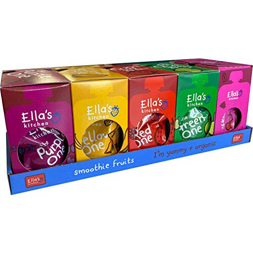 Ella's Kitchen Organic Fruit Smoothie Assortment, , Pack 25 Pouches 2