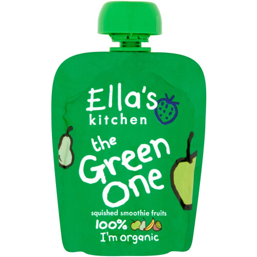 Ella's Kitchen Organic Fruit Smoothie Assortment, (Red, Purple, 2