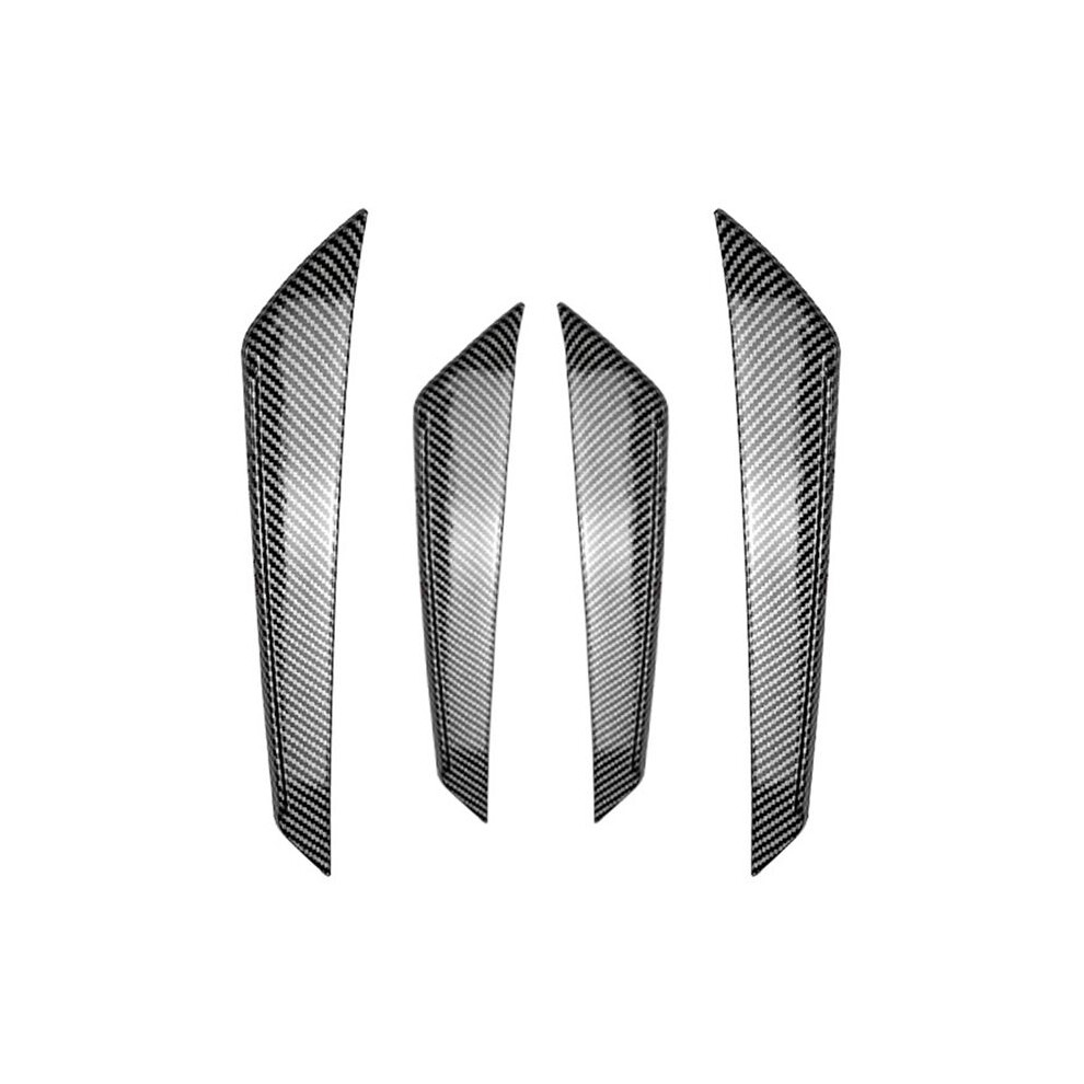 Car Front Bumper Outer Side Splitter Spoiler Canard Trim For Wrx Sti Vb 2022+ Carbon Fiber 4713517890632
