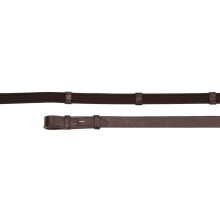(48in x 0.6in, Havana) Aviemore Continental Leather Horse Web Reins