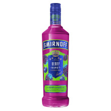 Smirnoff Berry Burst Flavoured Vodka | 37.5% vol | 70cl | Enjoy on the