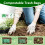KITBEST 10l Compostable Bin Liners 150 Food Waste Bags, Biodegradable 3