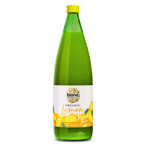 Biona Organic Lemon Juice 1lt 1