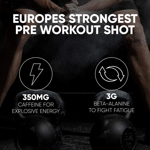 NXT Nutrition TNT Nuclear Shots - Pre Workout Drink 12 x 60ml | Blue Raspberry 2