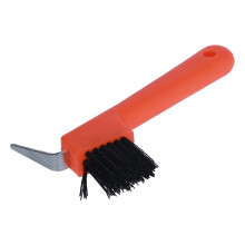 (One Size, Orange) Ezi-Groom Horse Hoof Brush