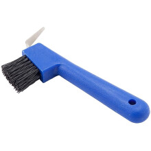 (One Size, Blue) Ezi-Groom Horse Hoof Brush