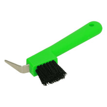(One Size, Lime Green) Ezi-Groom Horse Hoof Brush