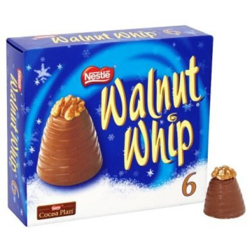 Nestle Nestlé Walnut Whip Pack of 6 180g