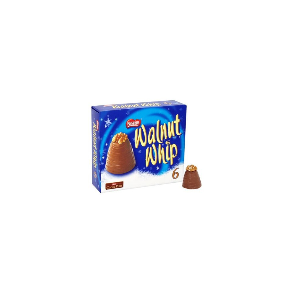 Nestle Nestlé Walnut Whip Pack Of 6 180G