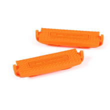 (One Size, Orange) Compositi Unisex Adult Premium Profile Horse Stirrup Treads