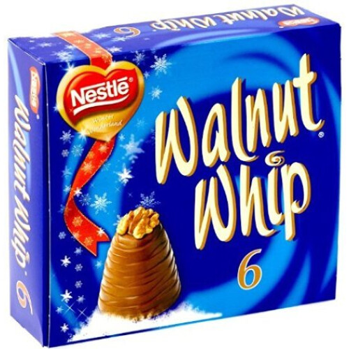 Nestle Nestlé Walnut Whip Pack of 6 180g 2