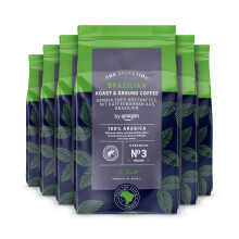 by Amazon Brazilian Roast & Ground Coffee, Single Origin, Medium