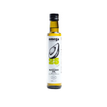 Omega Pressery Light Avocado Oil for Cooking - 250ml | Neutral Flavour, High Smoke Point 270C | 100% Pure Natural Cooking Oil | Perfect for Frying,