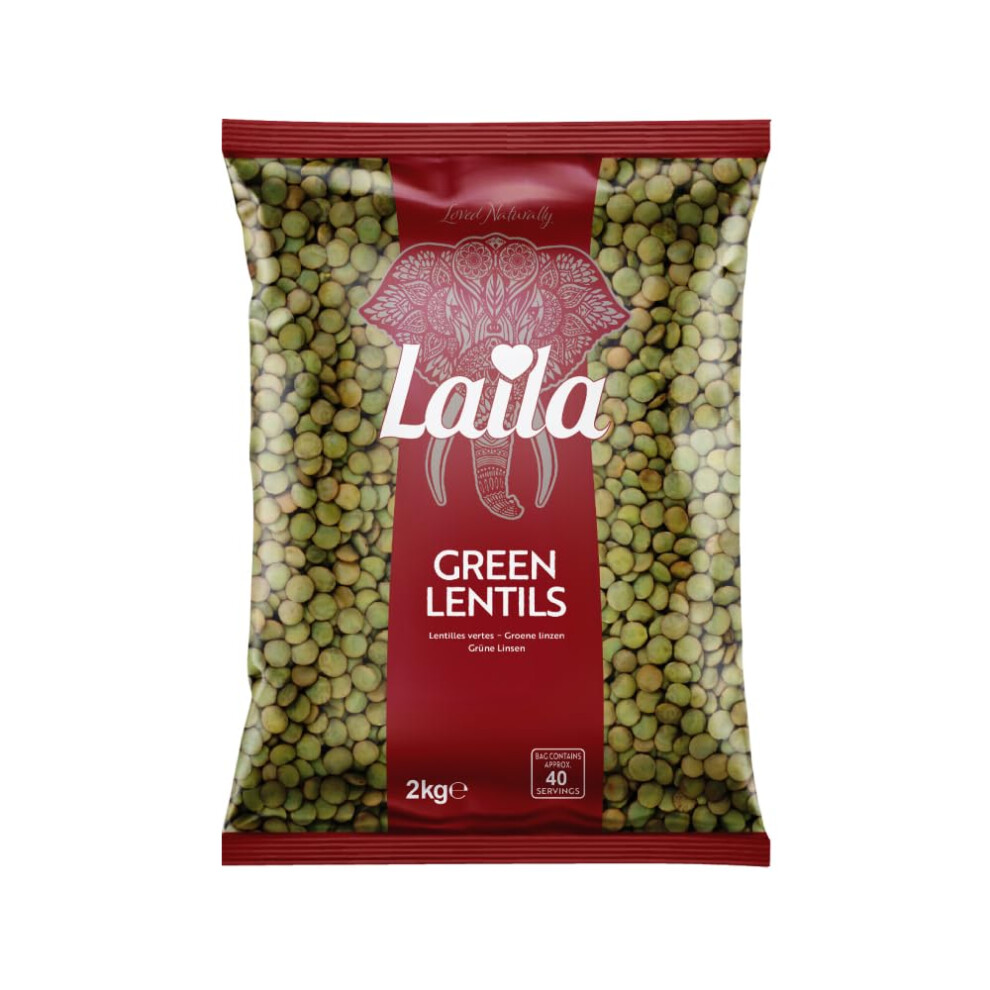 Laila Lentils 2Kg Green