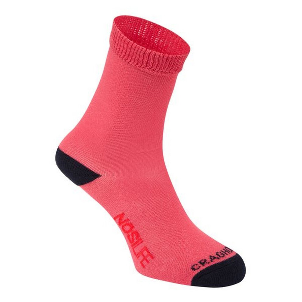 Craghoppers Nosilife Childrens/Kids Twin Pack Travel Socks
