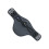 (30in, Black) Shires Anti-Chafe Elastic Horse Stud Girth 3