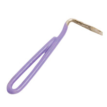 (One Size, Purple) Roma Vinyl Handle Hoof Pick
