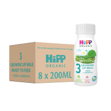 HiPP Organic 3 Growing up Baby Milk Ready to feed liquid formula, From